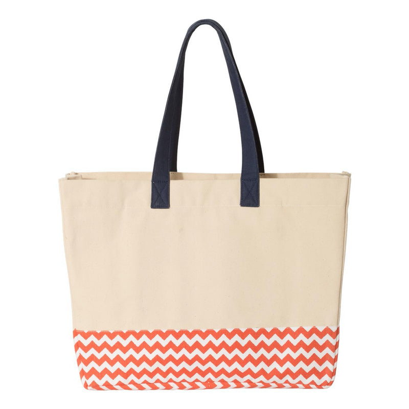 Brookson Bay 29L Bottom Pattern Beach Tote