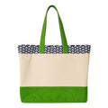 Brookson Bay 29L Top Pattern Beach Tote