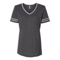 JERZEES Women's Varsity Triblend V-Neck T-Shirt