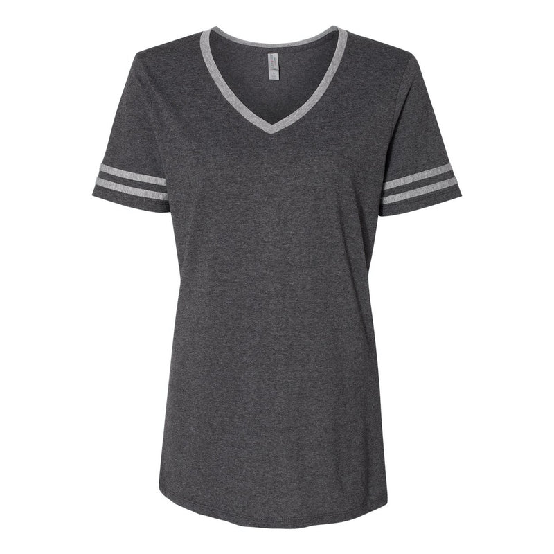 JERZEES Women's Varsity Triblend V-Neck T-Shirt