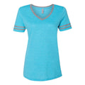 JERZEES Women's Varsity Triblend V-Neck T-Shirt