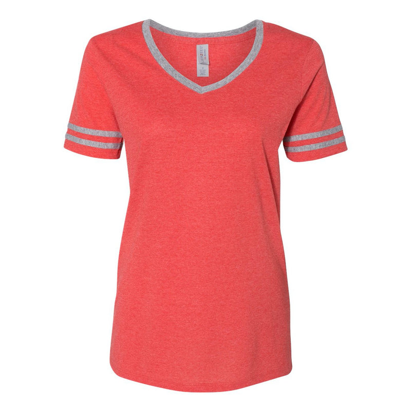 JERZEES Women's Varsity Triblend V-Neck T-Shirt