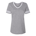 JERZEES Women's Varsity Triblend V-Neck T-Shirt