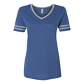 JERZEES Women's Varsity Triblend V-Neck T-Shirt