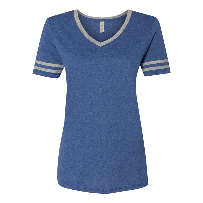 JERZEES Women's Varsity Triblend V-Neck T-Shirt