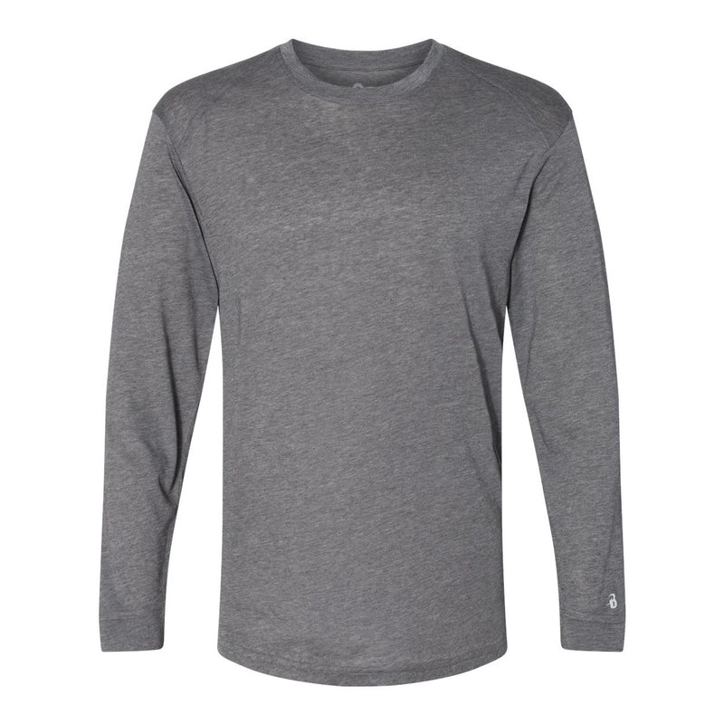 Badger Triblend Performance Long Sleeve T-Shirt