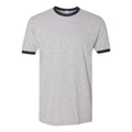 American Apparel Fine Jersey Ringer Tee