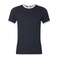 American Apparel Fine Jersey Ringer Tee