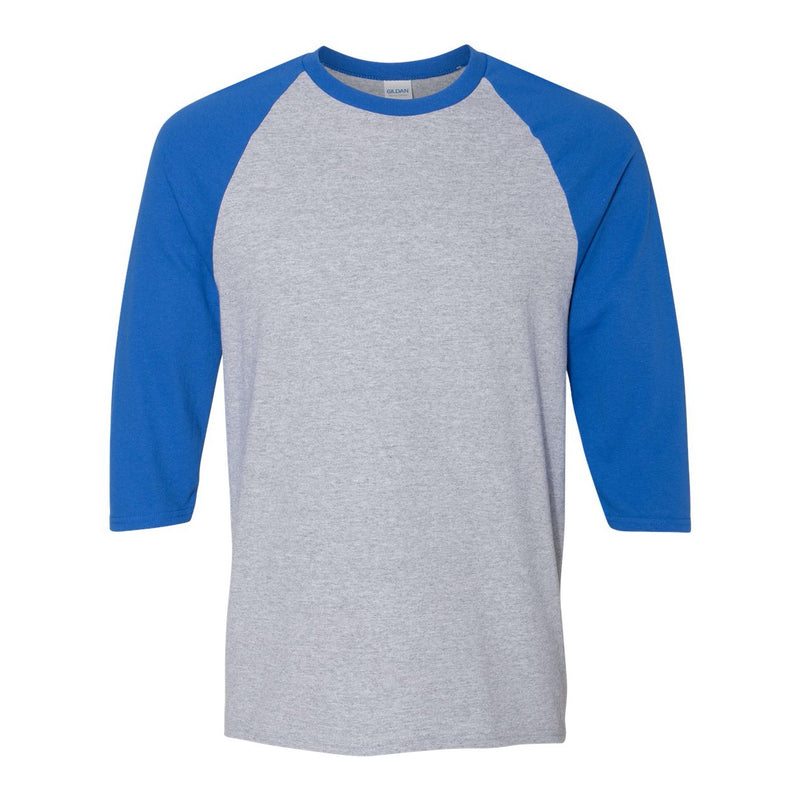 Gildan Heavy Cotton Raglan Three-Quarter Sleeve T-Shirt