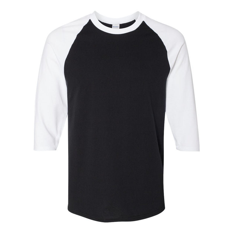 Gildan Heavy Cotton Raglan Three-Quarter Sleeve T-Shirt