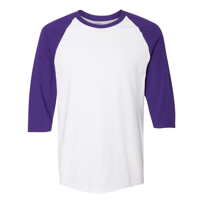 Gildan Heavy Cotton Raglan Three-Quarter Sleeve T-Shirt