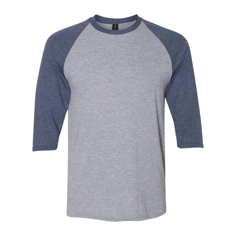 Anvil Triblend Raglan Three-Quarter Sleeve T-Shirt