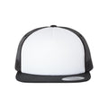 Yupoong Classics Flat Bill Foam Trucker Cap