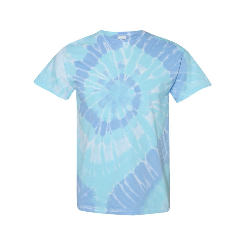 Dyenomite Multi-Color Spiral Short Sleeve T-Shirt