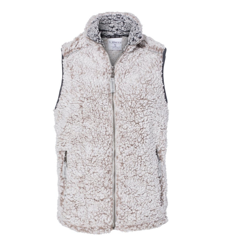 J. America Women’s Epic Sherpa Full-Zip Vest