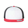 Yupoong Classics Flat Bill Foam Trucker Cap