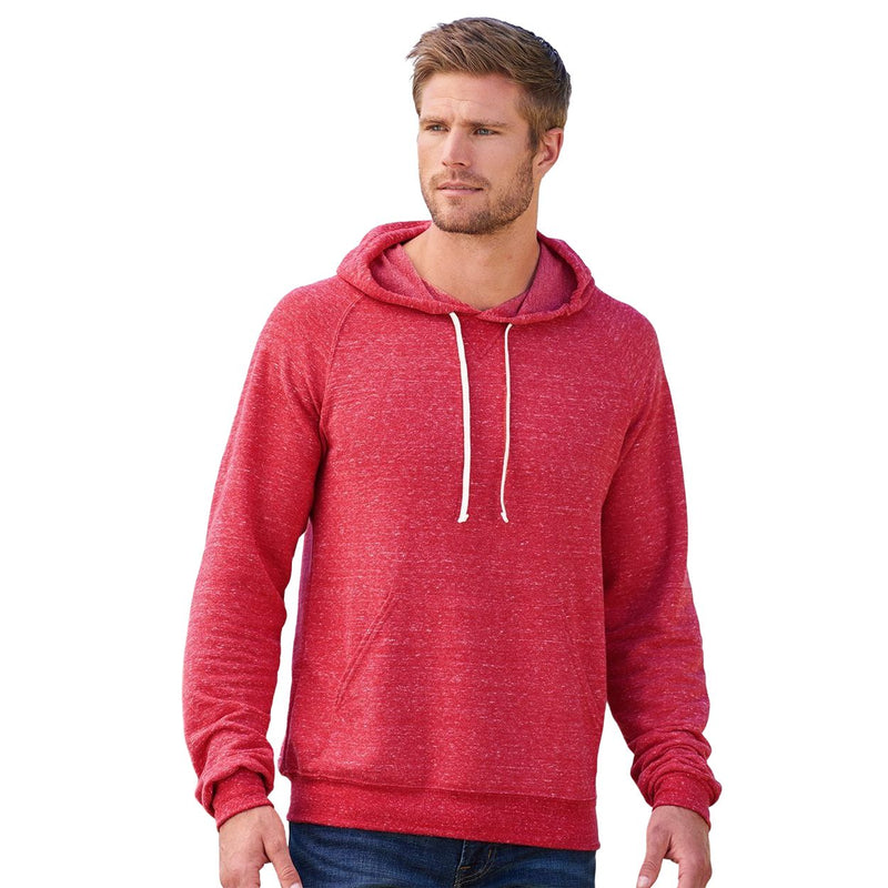 JERZEES Snow Heather French Terry Pullover Hood Sweatshirt