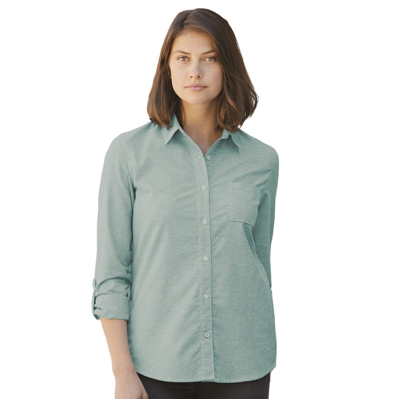 Weatherproof Women’s Vintage Stretch Brushed Oxford Shirt