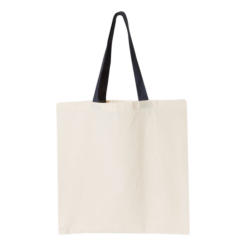 OAD Contrast-Color Handle Tote