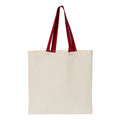 OAD Contrast-Color Handle Tote