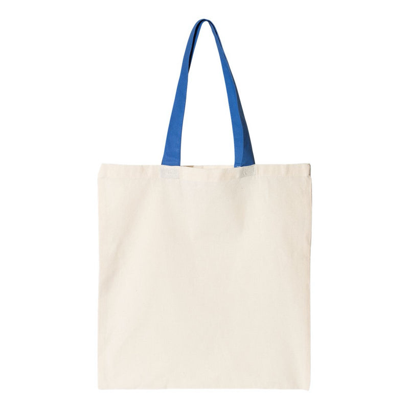 OAD Contrast-Color Handle Tote