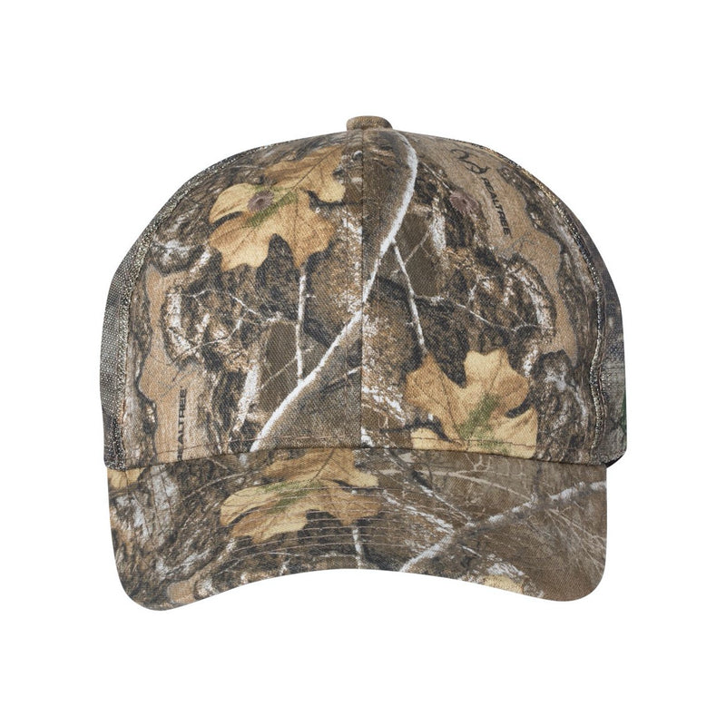 Outdoor Cap Mesh-Back Camo Cap