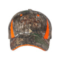 Outdoor Cap Camo Cap with Hi-Vis Trim