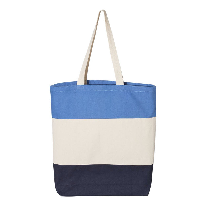 Q-Tees 11L Tri-Color Tote