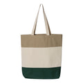 Q-Tees 11L Tri-Color Tote