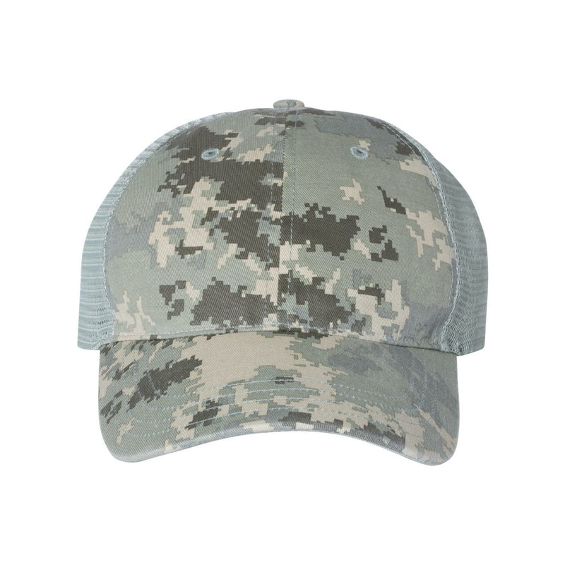 Richardson Washed Printed Trucker Cap