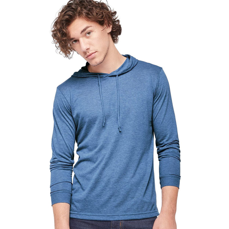 American Apparel Unisex Triblend Long Sleeve Hooded Tee