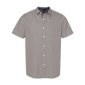 Burnside Peached Printed Poplin Short Sleeve Shirt