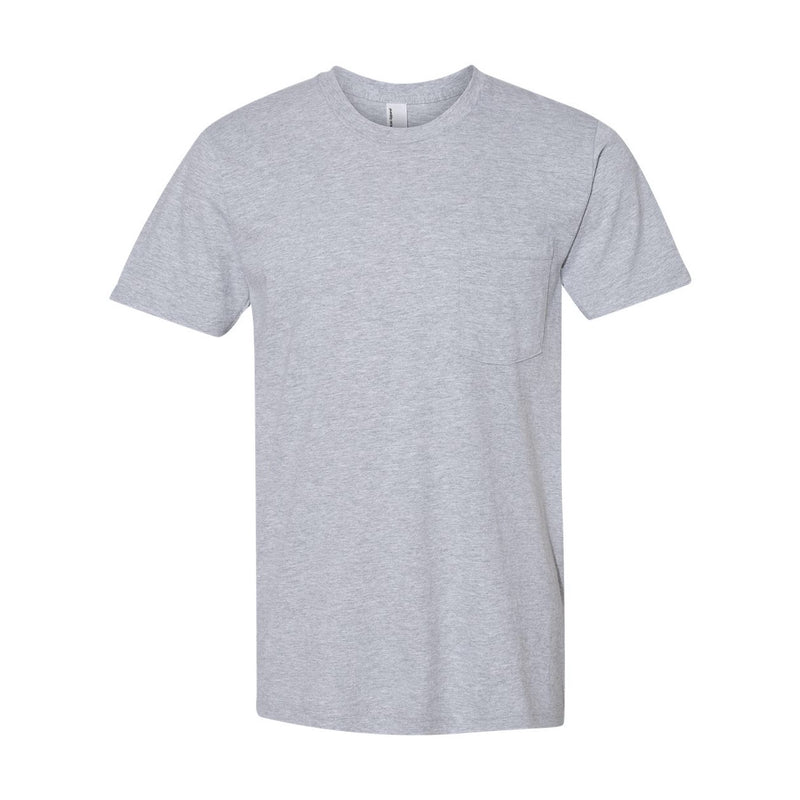 American Apparel Unisex Fine Jersey Pocket Tee