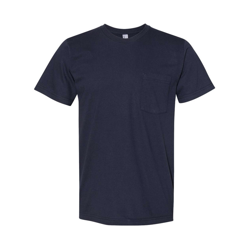 American Apparel Unisex Fine Jersey Pocket Tee