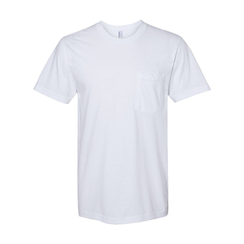 American Apparel Unisex Fine Jersey Pocket Tee