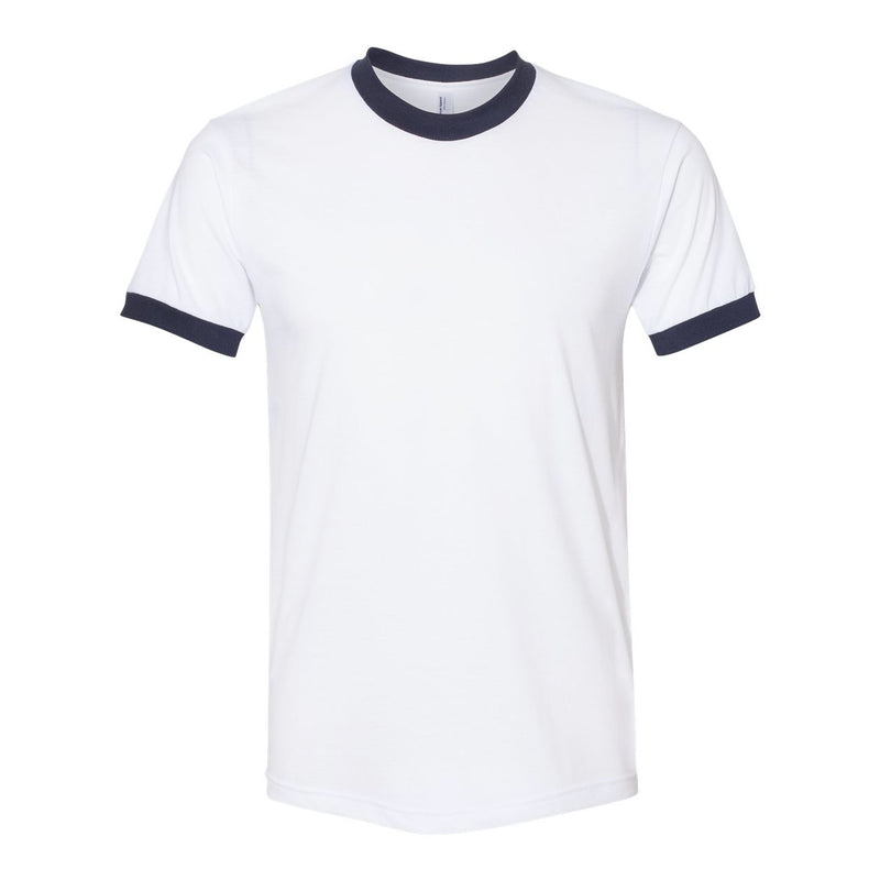 American Apparel Unisex 50/50 Ringer Tee