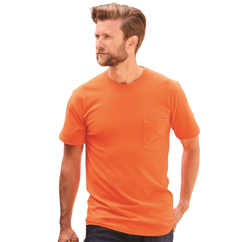 Hanes Workwear Short Sleeve Pocket T-Shirt