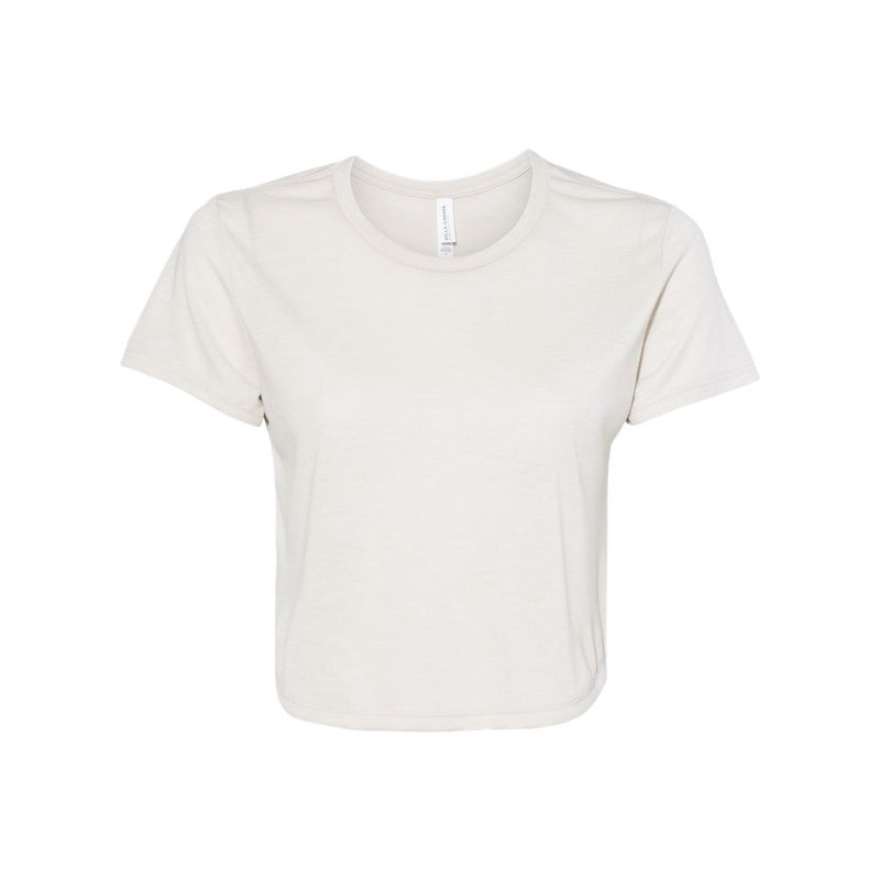 BELLA + CANVAS Women’s Flowy Cropped Tee