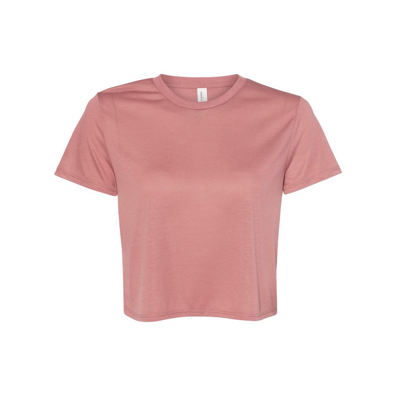 BELLA + CANVAS Women’s Flowy Cropped Tee