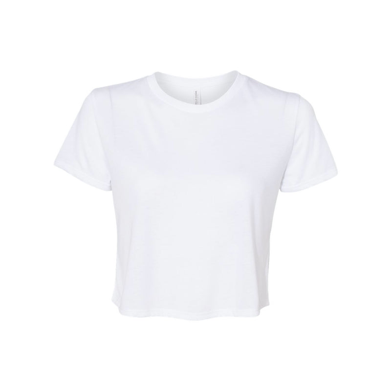 BELLA + CANVAS Women’s Flowy Cropped Tee