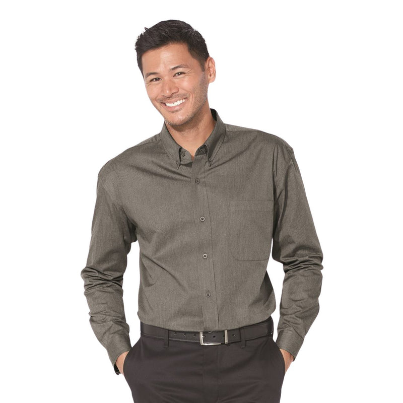 FeatherLite Long Sleeve Stain-Resistant Twill Shirt