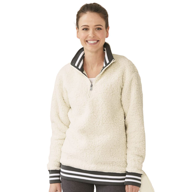 Boxercraft Varsity Sherpa Quarter-Zip Pullover