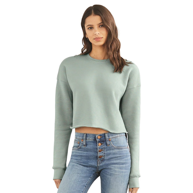 BELLA + CANVAS Women's Cropped Crew Fleece