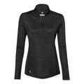 Adidas Women's Lightweight Mélange Quarter-Zip Pullover