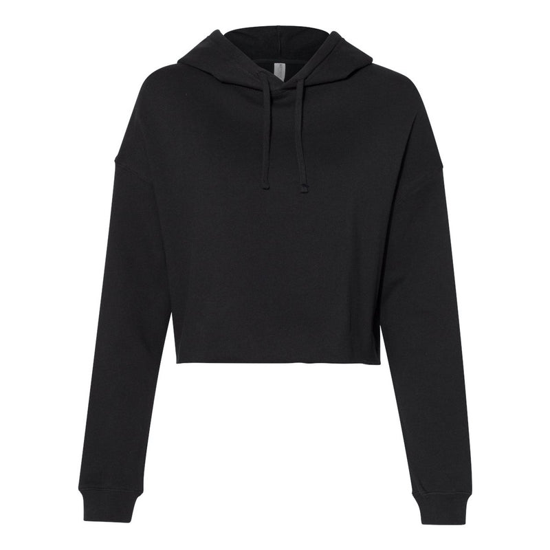 Independent Trading Co. Women’s Lightweight Cropped Hooded Sweatshirt