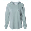 Independent Trading Co. Women’s Lightweight California Wave Wash Hooded Sweatshirt