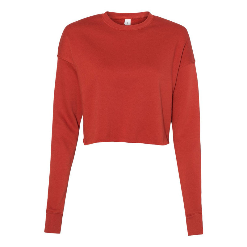 BELLA + CANVAS Women's Cropped Crew Fleece