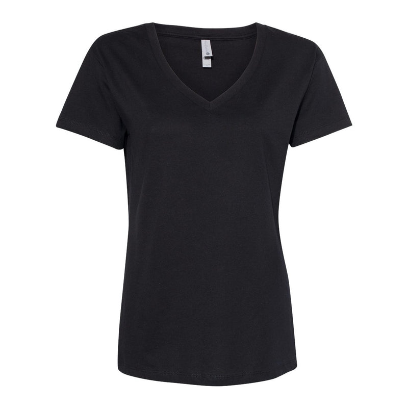 Next Level Women’s Fine Jersey Relaxed V T-Shirt