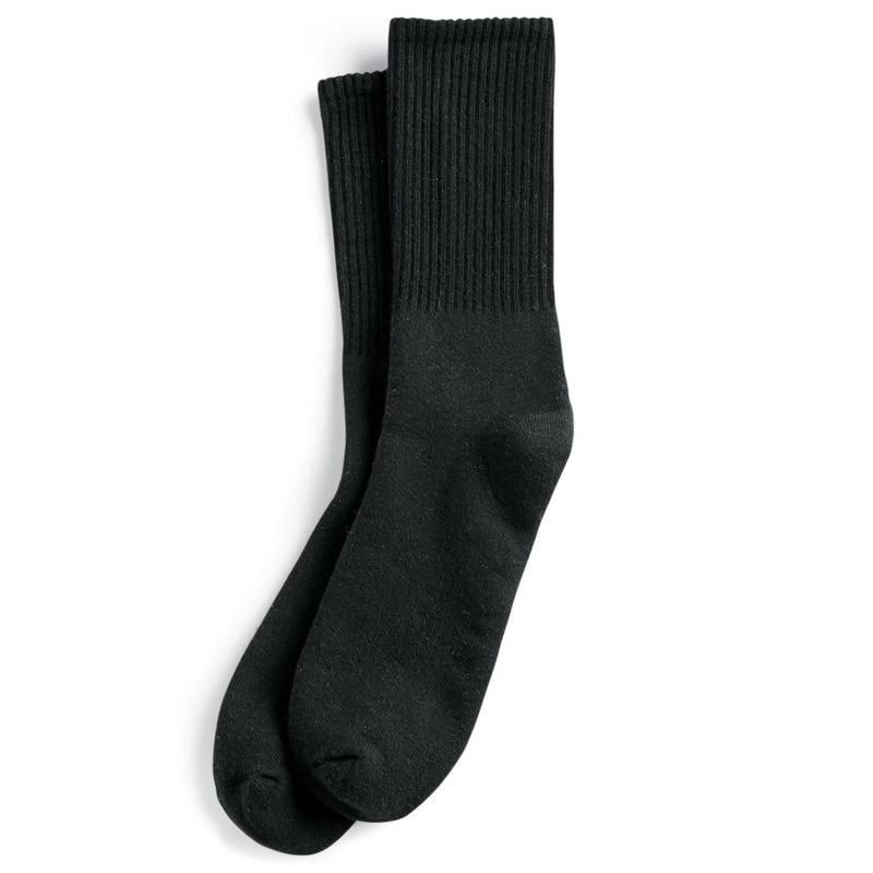 SOCCO USA-Made Solid Crew Socks