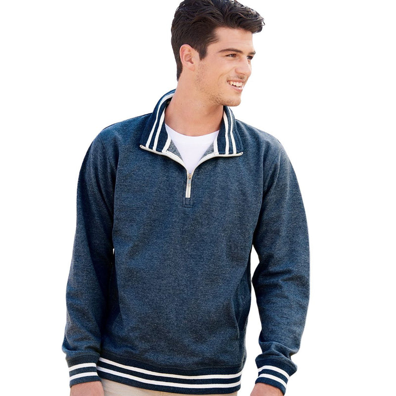 J. America Relay Fleece Quarter-Zip Sweatshirt